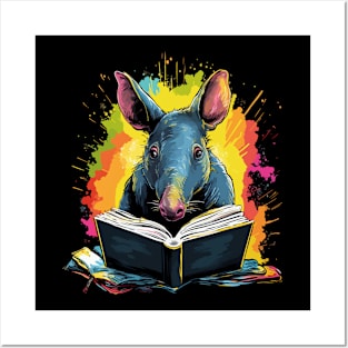 Aardvark Reads Book Posters and Art